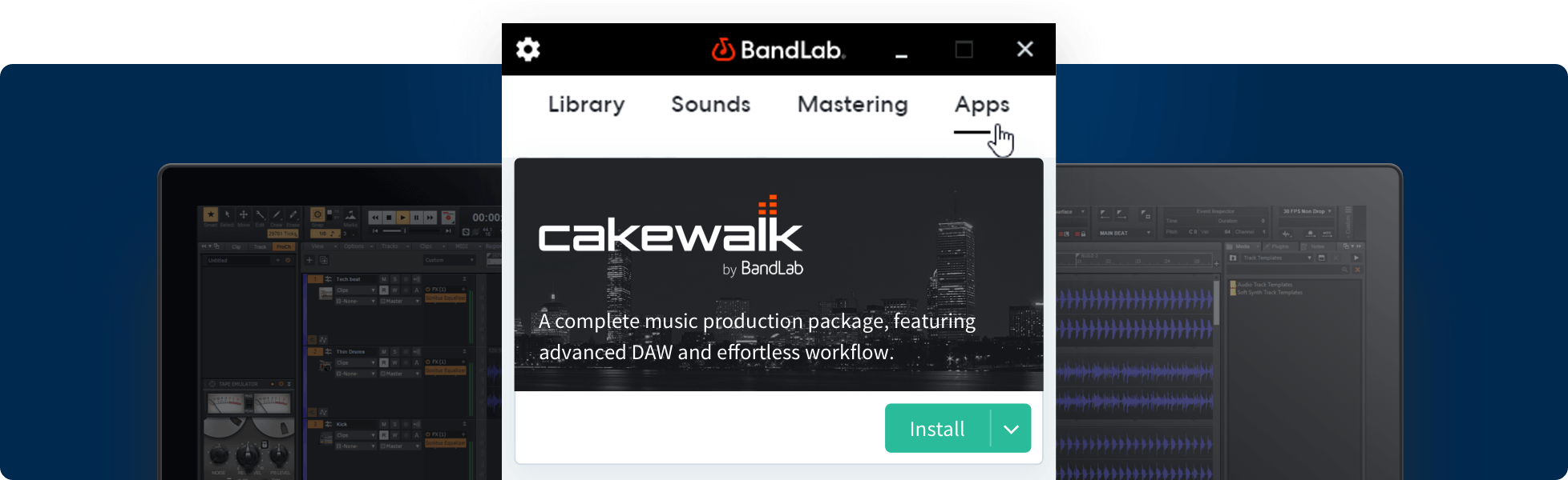 cakewalk by bandlab app